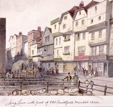 Long Lane, Smithfield, London, 1844. Artist: Anon