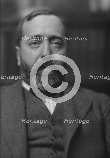 Dernburg, B., Dr., portrait photograph, 1914 Dec. 1. Creator: Arnold Genthe.