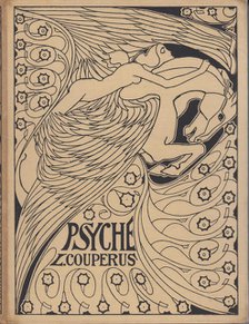 Cover design "Psyche" by Louis Couperus, 1898. Creator: Toorop, Jan (1858-1928).