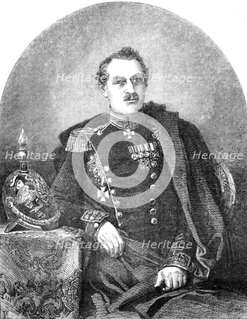 Lieutenant-General Liprandi, 1856.  Creator: Unknown.