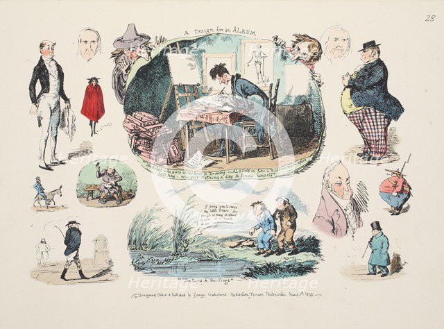 A Design for an Album, 1835.