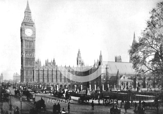 "The Talking Shop" at Westminster', 1909. Creator: Francis Frith & Co.