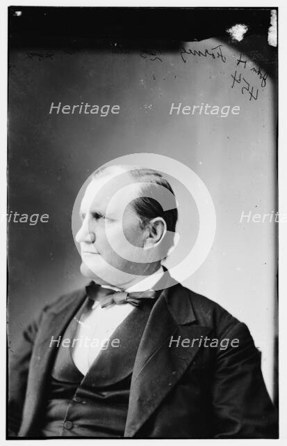 William Henry Forney of Alabama, between 1870 and 1880. Creator: Unknown.