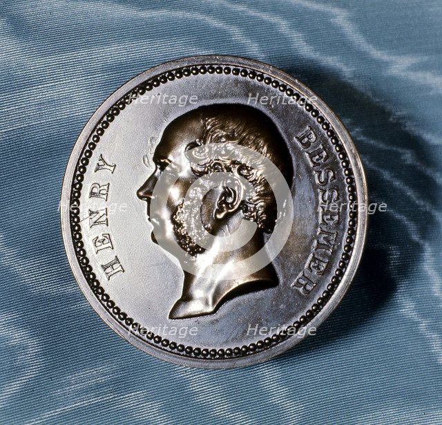 Henry Bessemer, British engineer and inventor, 19th century. Artist: Unknown