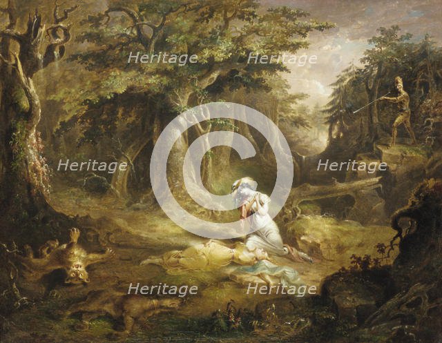 Leatherstocking's Rescue, 1832. Creator: John Quidor.