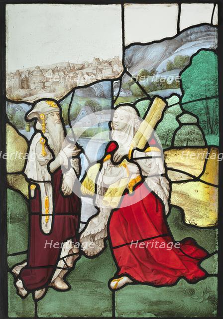 Elijah and the Widow of Zarephath, c. 1525. Creator: Unknown.