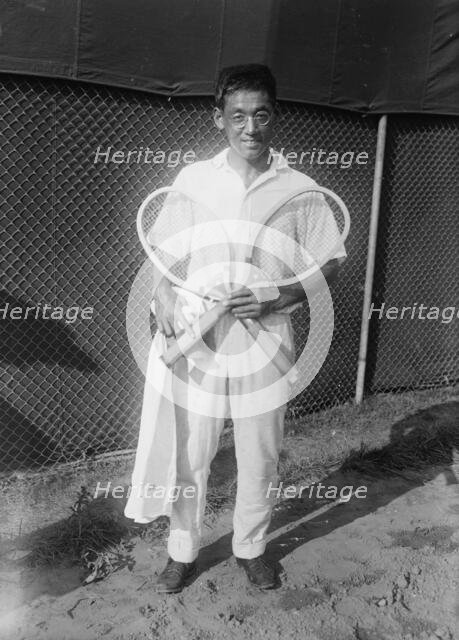 Kumagae [tennis], between c1915 and c1920. Creator: Bain News Service.