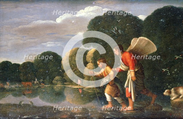 'Tobias and Angel', 1578-1610. Artist: Adam Elsheimer