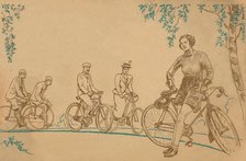'Cycling 1839-1939 front cover', 1939. Artist: Unknown.