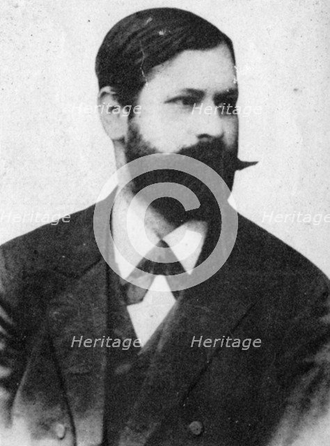Sigmund Freud (1856-1939), Austrian Psychologist, aged thirty-five, 1891. Artist: Unknown