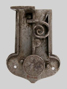 Rim of lock, German, 16th century. Creator: Unknown.