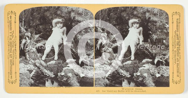 Ise 'fraid my Dollie will be drownded, 1870/89. Creator: Henry Hamilton Bennett.