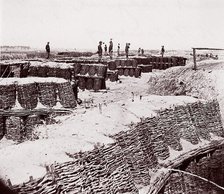 Fort Sedgwick in front of Petersburg, 1864. Creator: Tim O'Sullivan.