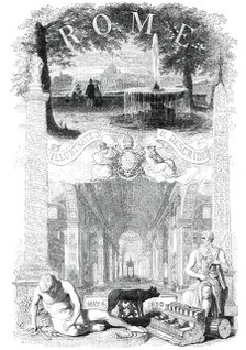 Rome, Illustrated and Described, May 4th, 1850.  Creator: Unknown.