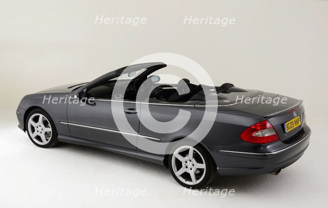 2009 Mercedes Benz CLK Cabriolet  Artist: Unknown.