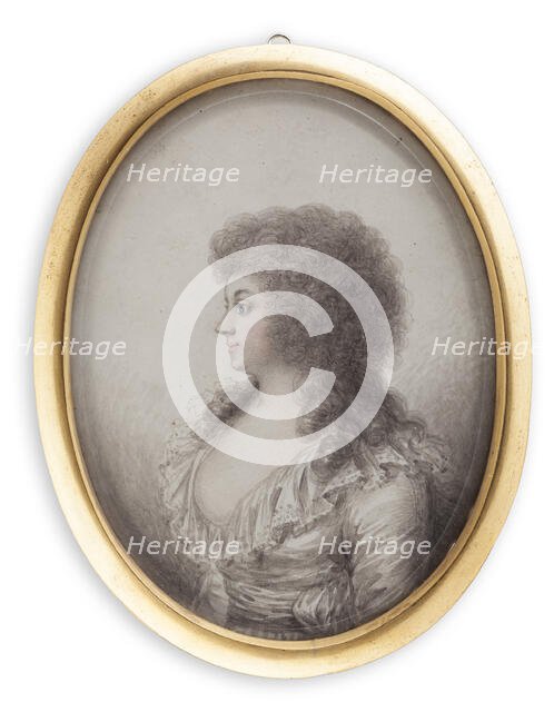 Hedvig Eleonora von Fersen. Creator: Fredrik Filip Klingspor.