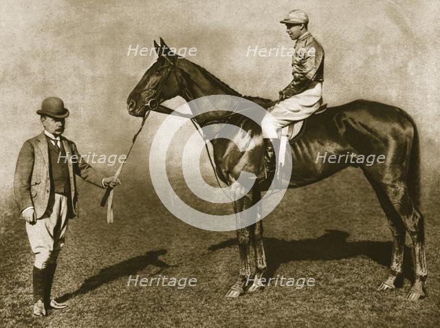 Prince Hatzfeldt and Ascetic's Silver, 1911. Creator: Unknown.