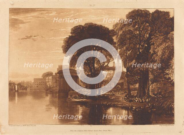 Isleworth, published 1819. Creator: JMW Turner.