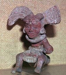 Huaxtec culture terracotta figurine. Artist: Unknown