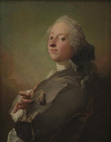 Portrait of court apothecary Johann Gottfried Becker, 1726-1793. Creator: Carl Gustaf Pilo.
