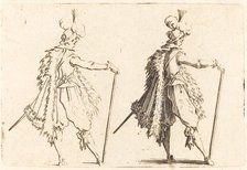 Gentleman with Cane, c. 1622. Creator: Jacques Callot.