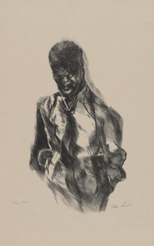 Negro Man, ca.1935 - 1943. Creator: Nan Lurie.