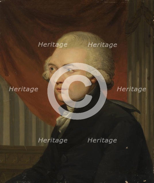Portrait of the organist and composer Georg Joseph Vogler (1749-1814). Creator: Breda, Carl Frederik von (1759-1818).