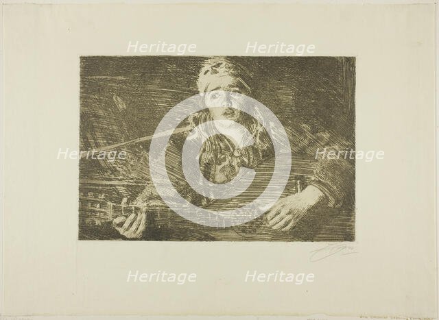 Ols Maria, 1919. Creator: Anders Leonard Zorn.