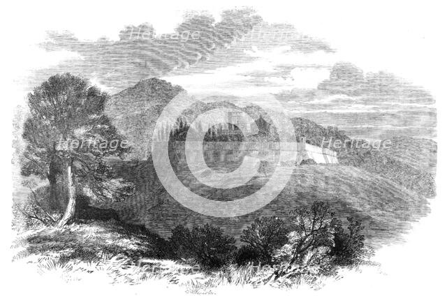 Brolio, the ancestral seat of the Ricasoli family, 1861. Creator: Unknown.