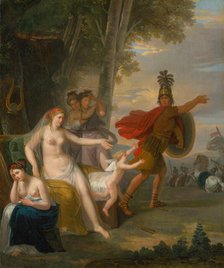 Hector Bidding Farewell To Andromache, 1753. Creator: Adam Friedrich Oeser.