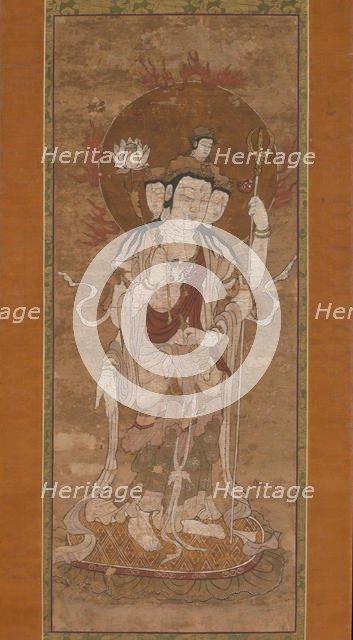 One of the Twelve Devas: Bonten, 14th century. Creator: Unknown.