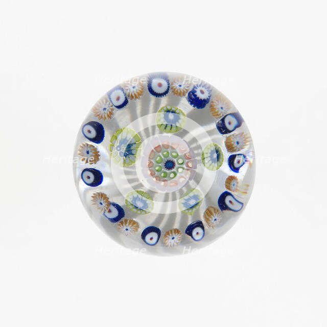 Paperweight, France, Mid 19th century. Creator: Baccarat Glasshouse.