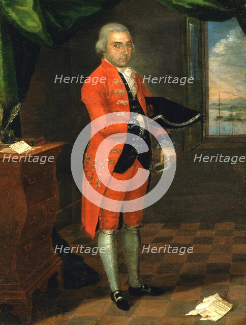 Don Jose Mas Ferrer, ca. 1795. Creator: Jose Campeche.