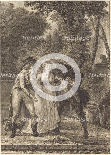 Le baiser rendu: Le baiser rendu. Creator: Charles Louis Lingée.