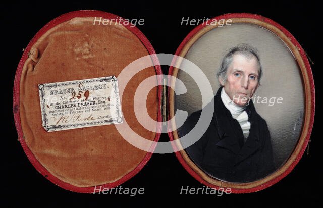 Judge Thomas Waties, 1820. Creator: Charles Fraser.