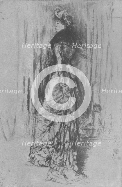 'Maude', c1876, (1904). Artist: James Abbott McNeill Whistler.