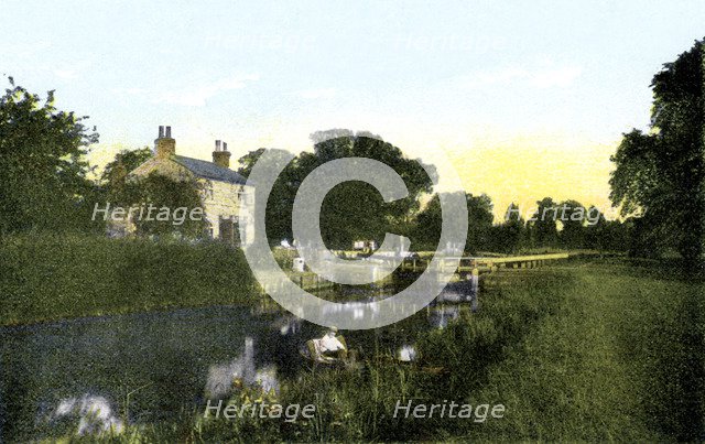 Caversham Lock, Berkshire, 20th Century. Artist: Unknown