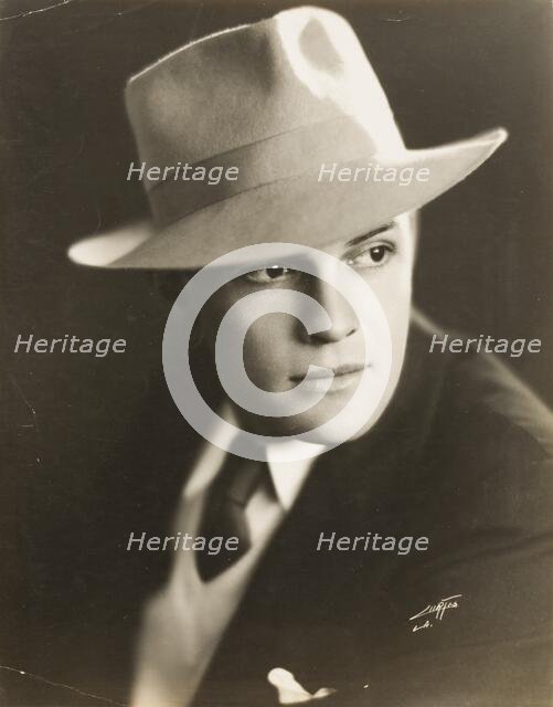 Hollywood Portrait, 1920s. Creator: Edward Sheriff Curtis.