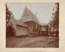 Church of St Catherine - general view from the south-west, Ryglice, between 1905-1915. Creator: Unknown.