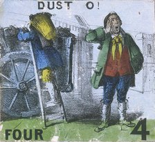 'Dust O!', Cries of London, c1840. Artist: TH Jones