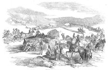 Heaving Guns, at Balaclava, 1854. Creator: Unknown.