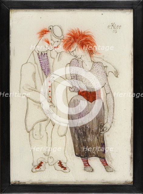 Verkommenes Paar (Couple mauvais genre), 1905.