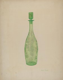 Liquor Bottle, c. 1939. Creator: Adele Brooks.