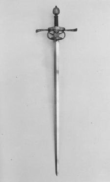 Rapier, probably German, early 17th century. Creator: Unknown.