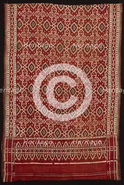 Heirloom Textile (sarasa), India, 18th century. Creator: Unknown.
