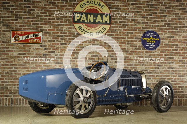 Bugatti T 35b Crosthwaite Gardner 1923. Artist: Simon Clay.