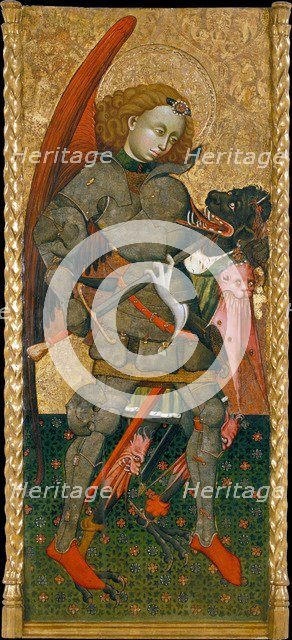 Saint Michael the Archangel, c. 1440. Artist: Blasco de Grañén (?-1459)