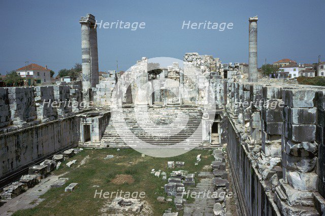 Greco-Roman temple of Apollo at Didyma, 2nd century BC. Artist: Unknown