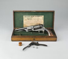 Cased Colt Dragoon Model 1848 (1st issue) Revolver, England, 1848/68. Creator: Unknown.