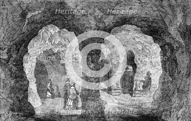 The Grotto, in Hawkstone Park, 1854. Creator: Unknown.